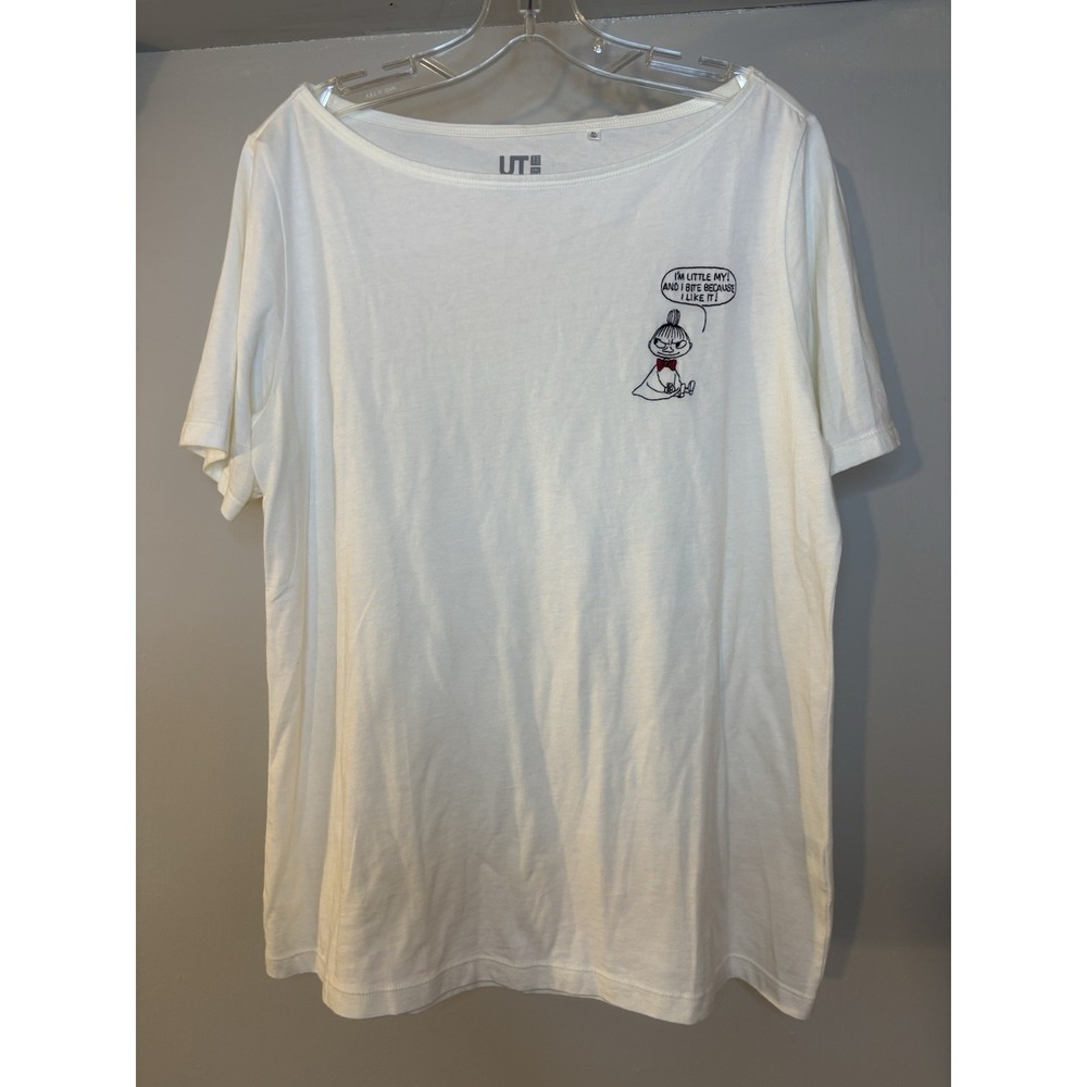 UT UNIQLO x MOOMIN Little My Embroidered T Shirt XL Japan - Picture 1 of 5